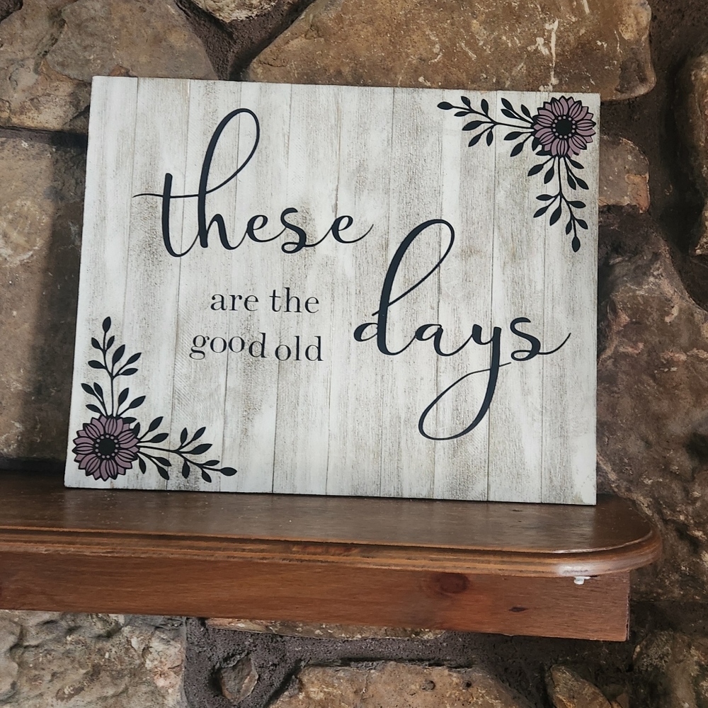 16"x20" wood sign